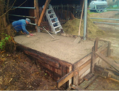 futtertisch weiderinder im bau